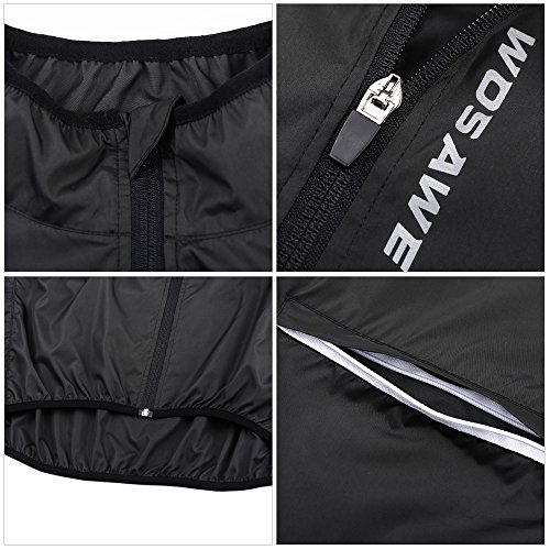 Lixada Ciclismo Sin Mangas Jersey a Prueba de Viento Transpirable MTB Bike Riding Top Chaqueta Deportiva