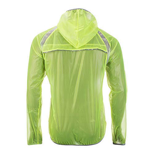 Lixada Impermeable Chaqueta de Ciclismo MTB Wind Coat Road Bicicleta Chaqueta Impermeable para Hombres y Mujeres