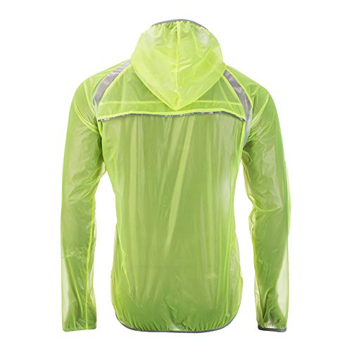 Lixada Impermeable Chaqueta de Ciclismo MTB Wind Coat Road Bicicleta Chaqueta Impermeable para Hombres y Mujeres