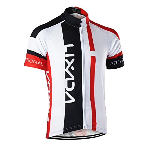 Lixada Maillots de Ciclismo Hombres Camiseta y Pantalones Cortos de Ciclismo Conjunto de Ropa Para Ciclismo Al Aire Libre