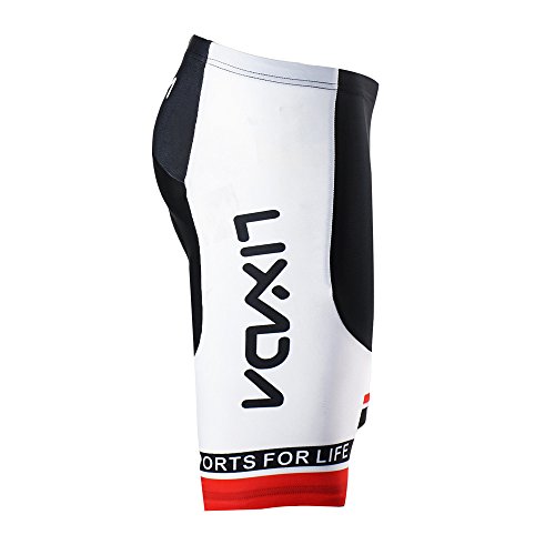 Lixada Maillots de Ciclismo Hombres Camiseta y Pantalones Cortos de Ciclismo Conjunto de Ropa Para Ciclismo Al Aire Libre