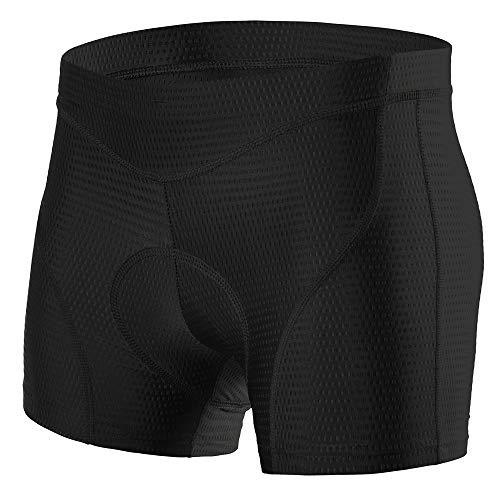 Lixada Pantalones Cortos Ciclismo Mujer Gel 3D Acolchado Ropa Interior Transpirables para Ciclismo Deporte al Aire Libre