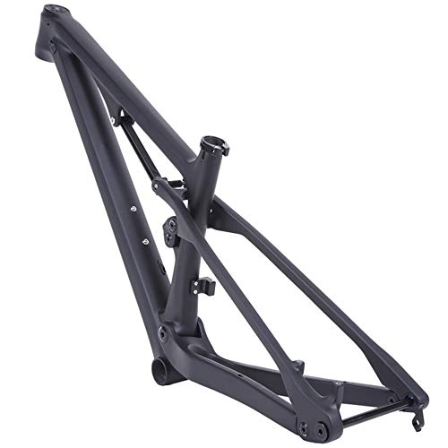 LJHBC Cuadros de Bicicleta T800 Cuadro de Bicicleta de montaña con suspensión de Fibra de Carbono 148x12mm Impulsar la suspensión Total Accesorios para Bicicletas 27,5 / 29ER