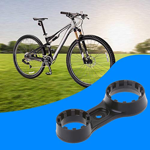 Llave bicicleta Herramientas profesionales ciclismo Pequeño Ligero Fácil usar Bicicleta montaña Horquilla delantera Desmontar Llave reparación cabeza doble Piezas Accesorios para SR tour XCT XCM XCR