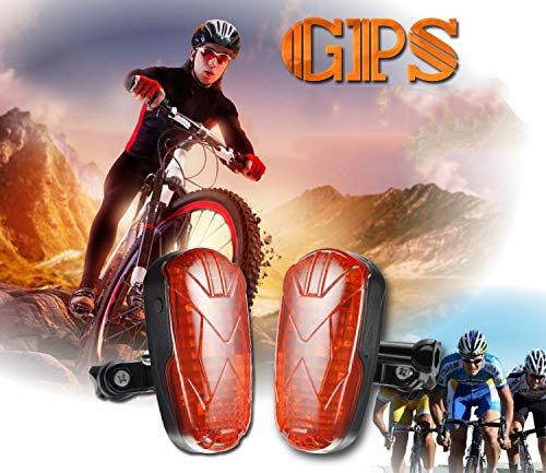 Localizador GPS para Bicicleta,Rastreador GPS Carro de Bebé Tiempo Real Antirrobo SOS Impermeable Tiempo Real GPS con LED Gratuita App TK906