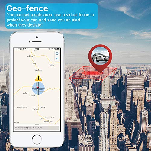 Localizador GPS para Coche, 20000mAh Rastreador GPS Impermeable Tiempo Real Antirrobo Fuerte imán GPS Tracker App Gratuita Seguimiento Vehículo