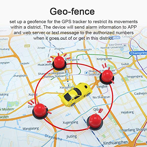 Localizador GPS para Coche, 20000mAh Rastreador GPS Impermeable Tiempo Real Antirrobo Fuerte imán GPS Tracker App Gratuita Seguimiento Vehículo