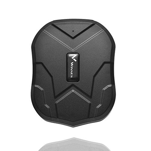 Localizador GPS para Coche, App/Sitio Web posición en Tiempo Real Antirrobo rastreador GPS para Vehículos Fuerte imán y 5000mAh Recarga GPS Tracker con Gratis App para Smartphone TK905