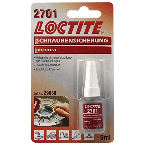 Loctite 195827 - Tubo de Relleno de Tornillos 2701, 10 ml