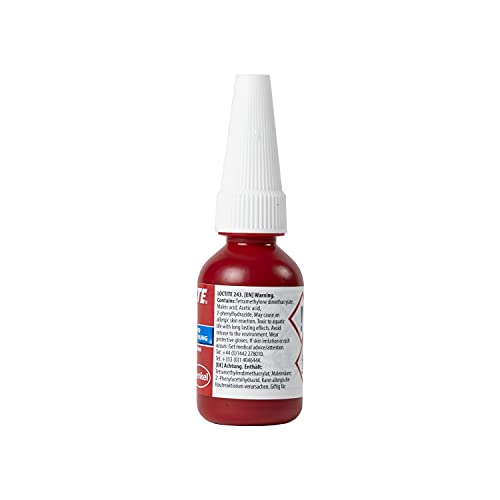 Loctite de tornillos media, 243, 10 ml