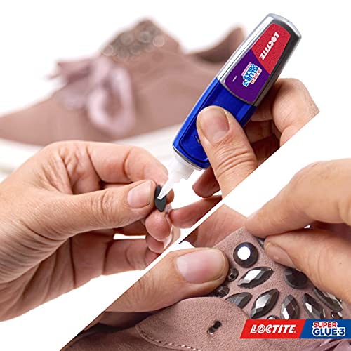 Loctite Super Glue-3 Creative Pen, adhesivo transparente con forma de bolígrafo, pegamento instantáneo y universal antigoteo, fácil de usar y de gran precisión, 1x3 g