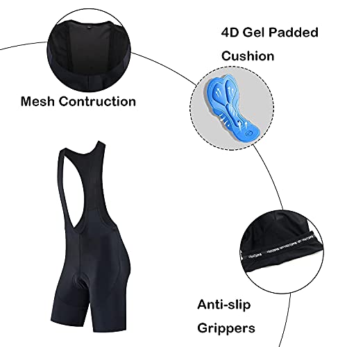 logas Maillot de ciclismo para hombre, manga corta, transpirable, de secado rápido, con 3 bolsillos