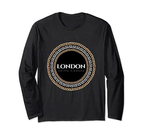 London United Kingdom Novelty Graphic Tees & Cool Designs Manga Larga