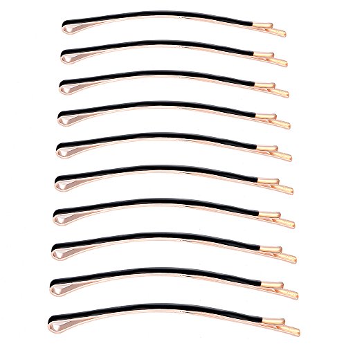 LONEEDY Pack of 10 Curved Jumbo Bobby Pins,Hair Clips