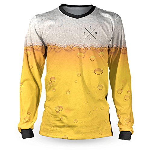 Loose Riders Bike de Jersey Cult of Shred Amarillo Talla S
