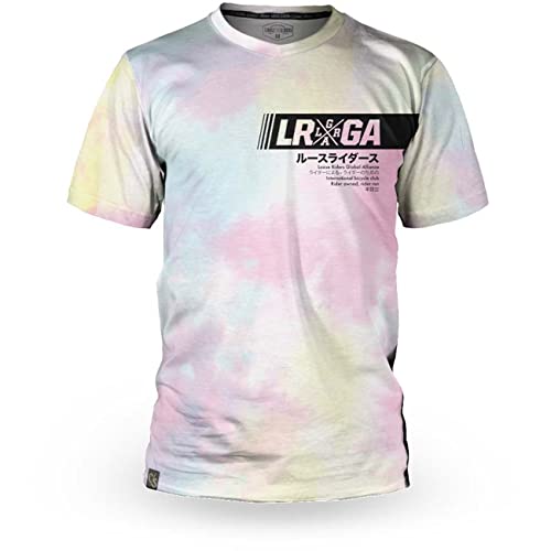 Loose Riders Maillot de ciclismo de manga corta C/S Tie Dye Pastel