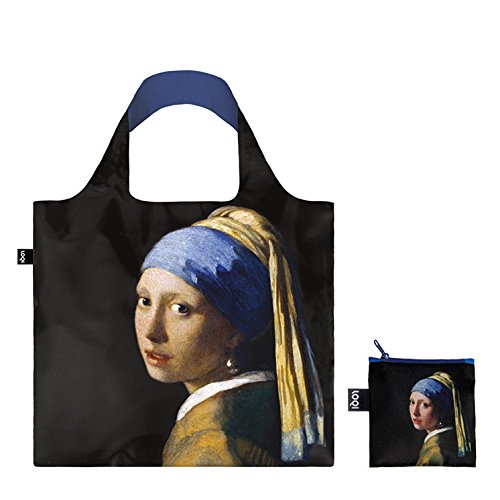 LOQI Vermeer Girl with a Pearl Earring, c.1665 Bag