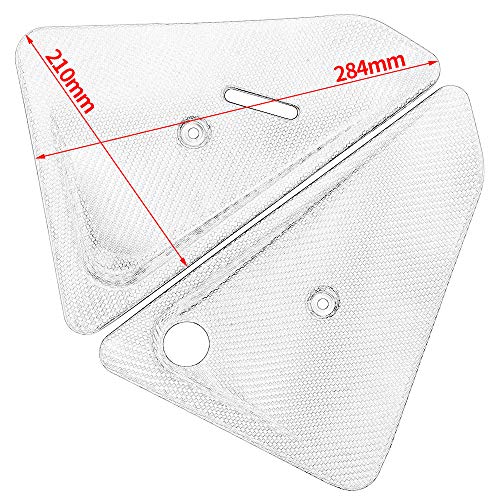 LoraBaber Cubierta del bastidor central del motor de fibra de carbono Cubierta del panel del carenado lateral izquierdo derecho para 1090 1190 1290 Adv Super Adventure R/S
