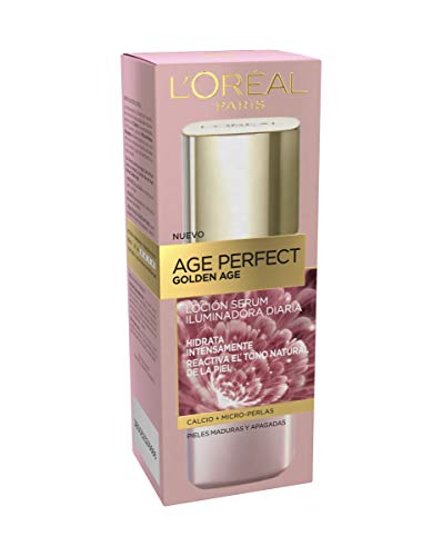 L'Oréal Paris Age Perfect Golden Age, Loción Sérum, Antiflacidez y Luminosidad, Pieles Maduras, 125 ml