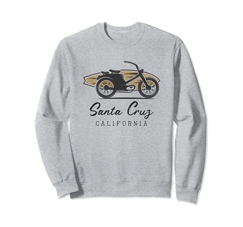 Los mejores lugares para surfear - Santa Cruz, California Sudadera