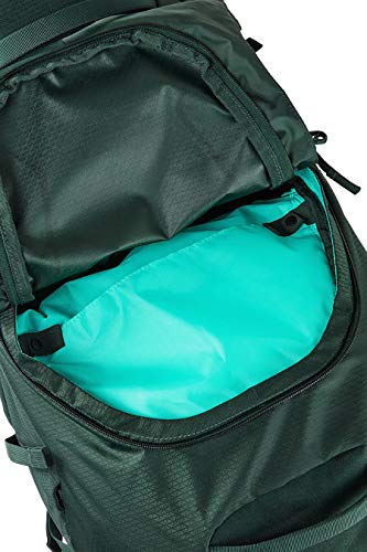 Lowe Alpine Escape Trek ND 50:60 Mochila con ruedas para mujer, verde, S-M