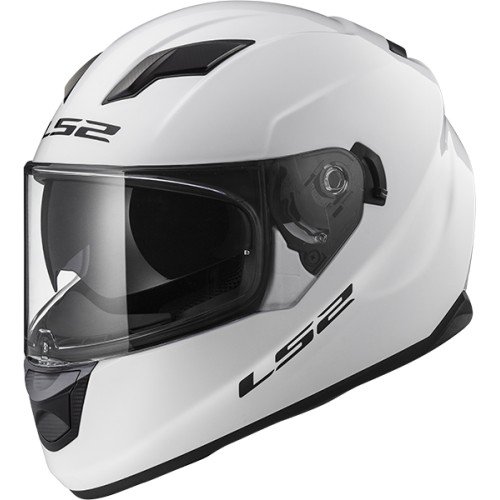 LS2 Casco de moto STREAM EVO Blanco, Blanco, S