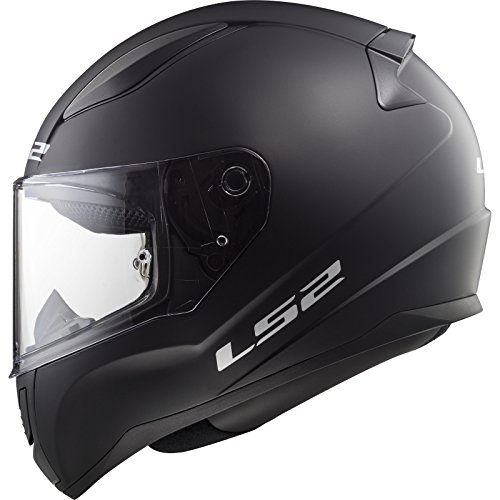 LS2, Casco integral de moto Rapid, negro mate, S