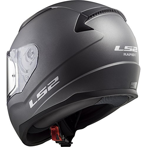 LS2, Casco integral de moto Rapid, titanio, L