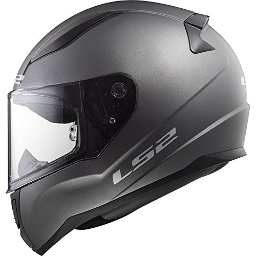 LS2, Casco integral de moto Rapid, titanio, S