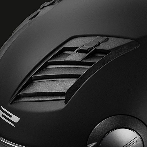 LS2, casco moto jet Airflow negro mate, L