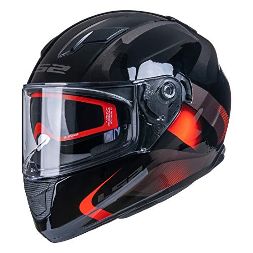 LS2 FF328 FF353 Helmet Visor Rapid Stream Model Face Shield FF320 Casco Pinlock Visera (Clear)