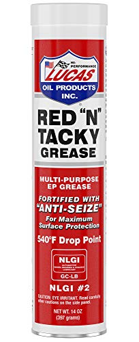 Lucas Oil Grasa 10005 Red ‘N’ Tacky, Tubo de 14 ml