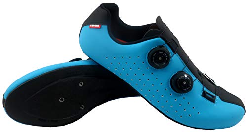 LUCK Eris, Zapatillas de Ciclismo de Carretera Unisex Adulto, Azul, 39 EU