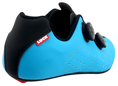 LUCK Eris, Zapatillas de Ciclismo de Carretera Unisex Adulto, Azul, 39 EU