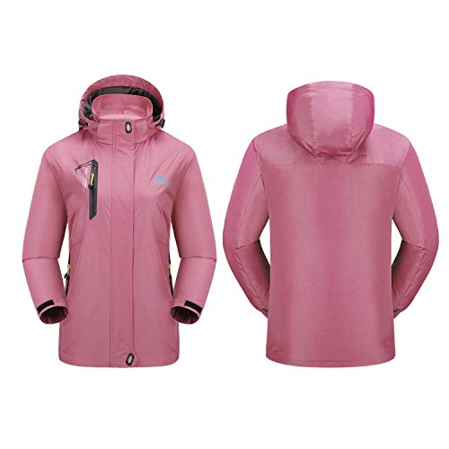 LUI SUI Chaqueta impermeable ligera para mujer Sports Mountain Chaqueta cortavientos