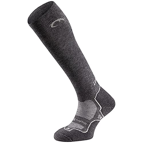 Lurbel Sahun, Calcetines Térmicos, Calcetines de Lana altos, Calcetines Anti-Ampollas, Transpirables y Anti-olor, Calcetín sin costuras, Calcetines para Senderismo, Trekking. Unisex (MEDIANA - M)