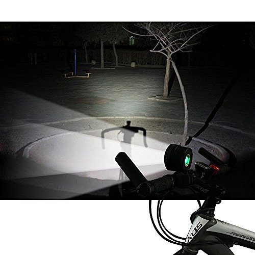 Luz delantera Foco frontal para Bici 16000 lumenes Linterna frontal 13x CREE XM-L 13 x T6 LED de bicicleta /bici lampara LED para manillar de bicicletas con batería y cargador