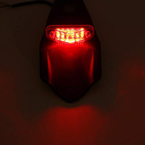 Luz Trasera Led Para Motocicleta Guardabarros Fender Stop Trasero Mx Trail Supermoto