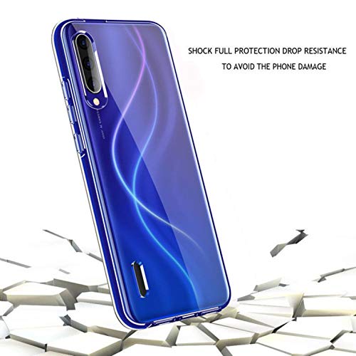 LXHGrowH Funda para Xiaomi Mi A2 - Carcasa Completa Anti-Shock [360°] Full Body Protección [Silicona TPU Frente] y [Duro PC Back] para Xiaomi Mi A2 / Mi 6X - Cover Doble [Transparente]