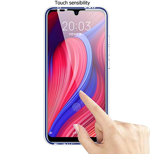 LXHGrowH Funda para Xiaomi Mi A2 - Carcasa Completa Anti-Shock [360°] Full Body Protección [Silicona TPU Frente] y [Duro PC Back] para Xiaomi Mi A2 / Mi 6X - Cover Doble [Transparente]