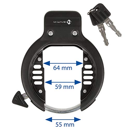 M-Wave Ring - Bloqueo de cuadros para bicicletas