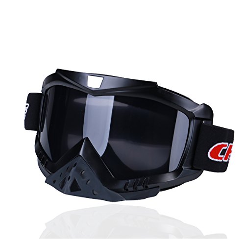 madbike Motocicleta motocross gafas Deportes al aire libre Dirt Bike ATV MX Off-Road Goggles (black)