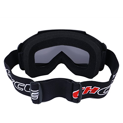 madbike Motocicleta motocross gafas Deportes al aire libre Dirt Bike ATV MX Off-Road Goggles (black)