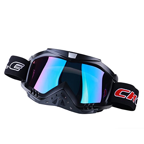 madbike Motocicleta motocross gafas Deportes al aire libre Dirt Bike ATV MX Off-Road Goggles (rainbow)