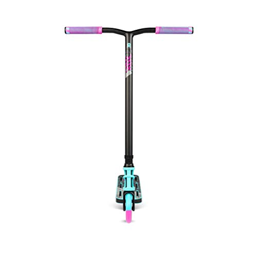 MADD MGP Gear MGX Freestyle Stunt Scooter Pro - Patinete para acrobacias, color turquesa y rosa