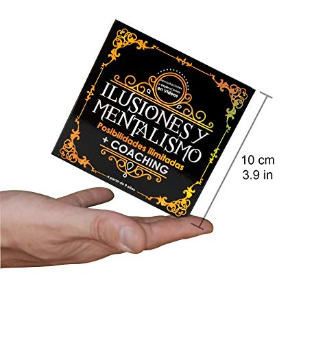 MAGIC SECRET- Caja de Magia para Niños (9+) y Adultos - Ilusiones y Mentalismo - +35 Trucos de Magia Profesionales - 60 Videos (App iOS & Android) + 5 Accesorios + Coaching por un Mago Profesional