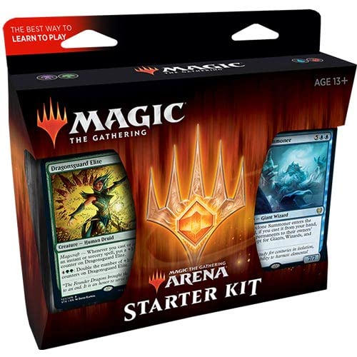 Magic The Gathering Arena MTG 2021 - Pack de iniciación en varios idiomas y Womanda Dextro Energy