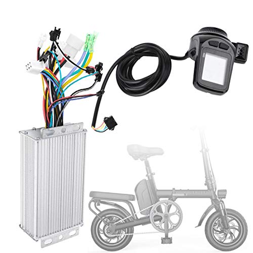 MAGT Controlador sin escobillas del Motor, Controlador de Motor Scooter Panel de Pantalla LCD Resistente al Agua Bicicleta eléctrica E-Bike Scooter Controlador sin escobillas Kit(1000W36V)