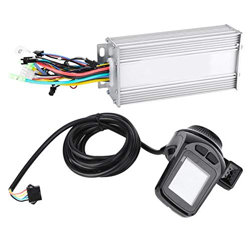 MAGT Controlador sin escobillas del Motor, Controlador de Motor Scooter Panel de Pantalla LCD Resistente al Agua Bicicleta eléctrica E-Bike Scooter Controlador sin escobillas Kit(1000W36V)