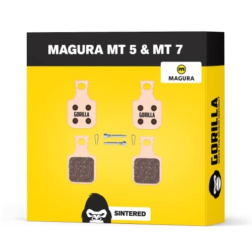 Magura Pastillas de Freno MT-5 MT-7 Type 8 para Freno de Disco Bicicleta I Sinterizado I Alto Rendimiento I Durable & Ajuste Pastillas de Freno Bicicleta